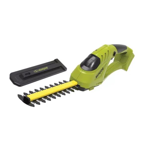 Sun Joe 24V Cordless Handheld Trimmer, 7 in. Rust-Resistant Steel Blades (Tool Only)