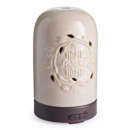 Airome Airom Home Sweet Home Ultrasonic Essential Oil Diffuser - 9.3 in Ceramic Farmhouse Decor thumbnail 1