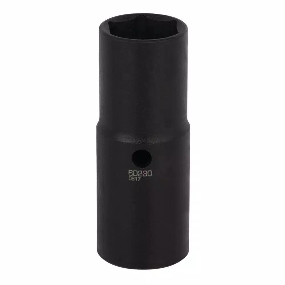 STEELMAN PRO STEELMAN 1/2 in. Drive 6-Point Thin Wall Impact Flip Socket, 21 mm x 21.5 mm
