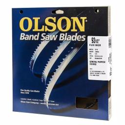 Olson Saw 82 in. High Carbon Steel 4-TPI Band Saw Blade, 3/8 in. Width, Hardened Edges thumbnail 3