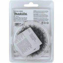 Makita 3 in. Crimped Wire Cup Brush for Angle Grinders thumbnail 4