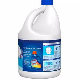 Clorox Splash-Less Regular Bleach Liquid, 116 oz. thumbnail 2