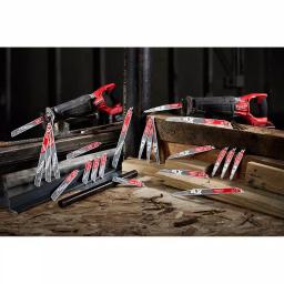 Milwaukee 6 in. 7 TPI The TORCH Carbide & Nitrus Carbide Reciprocating Saw Blade 4-Pack thumbnail 10