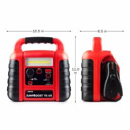 Wagan Tech JumpBoost V6 Air 1000 Amp Jump Starter with 250 PSI Air Compressor and LED Light thumbnail 4