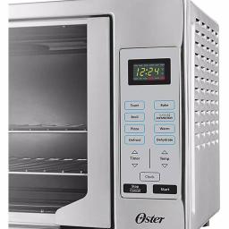 Oster Digital French Door Convection Countertop Oven, Silver thumbnail 2