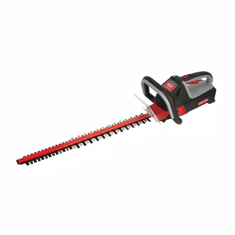Oregon 40V Cordless Hedge Trimmer, 24-in Laser-Cut Blades, Bare Tool