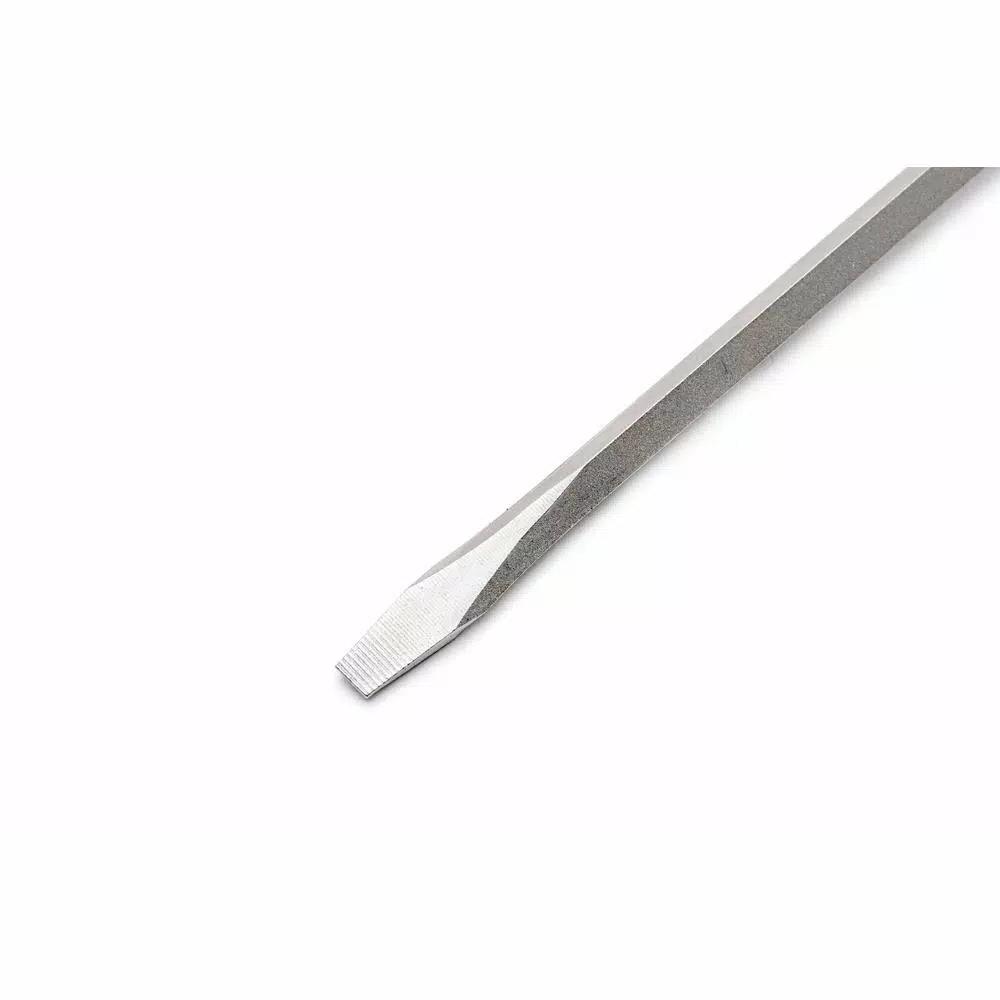 Husky 3/16 in. x 9 in. Slotted Screwdriver with Square Shaft and Acetate Handle