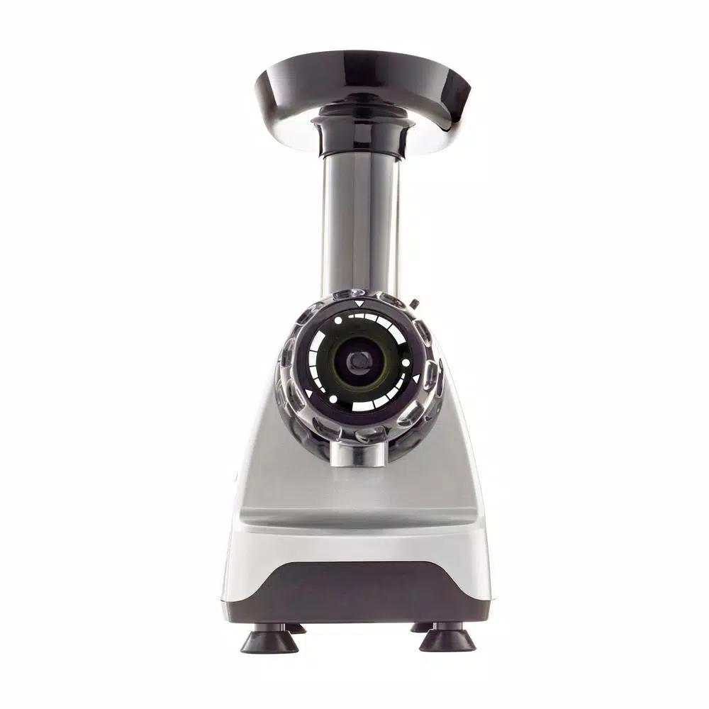 Omega CNC80S Compact Slow Masticating Juicer and Nutrition System, Silver
