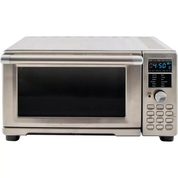 NuWave Bravo XL 1800W 4-Slice Stainless Steel Toaster Oven and Air Fryer