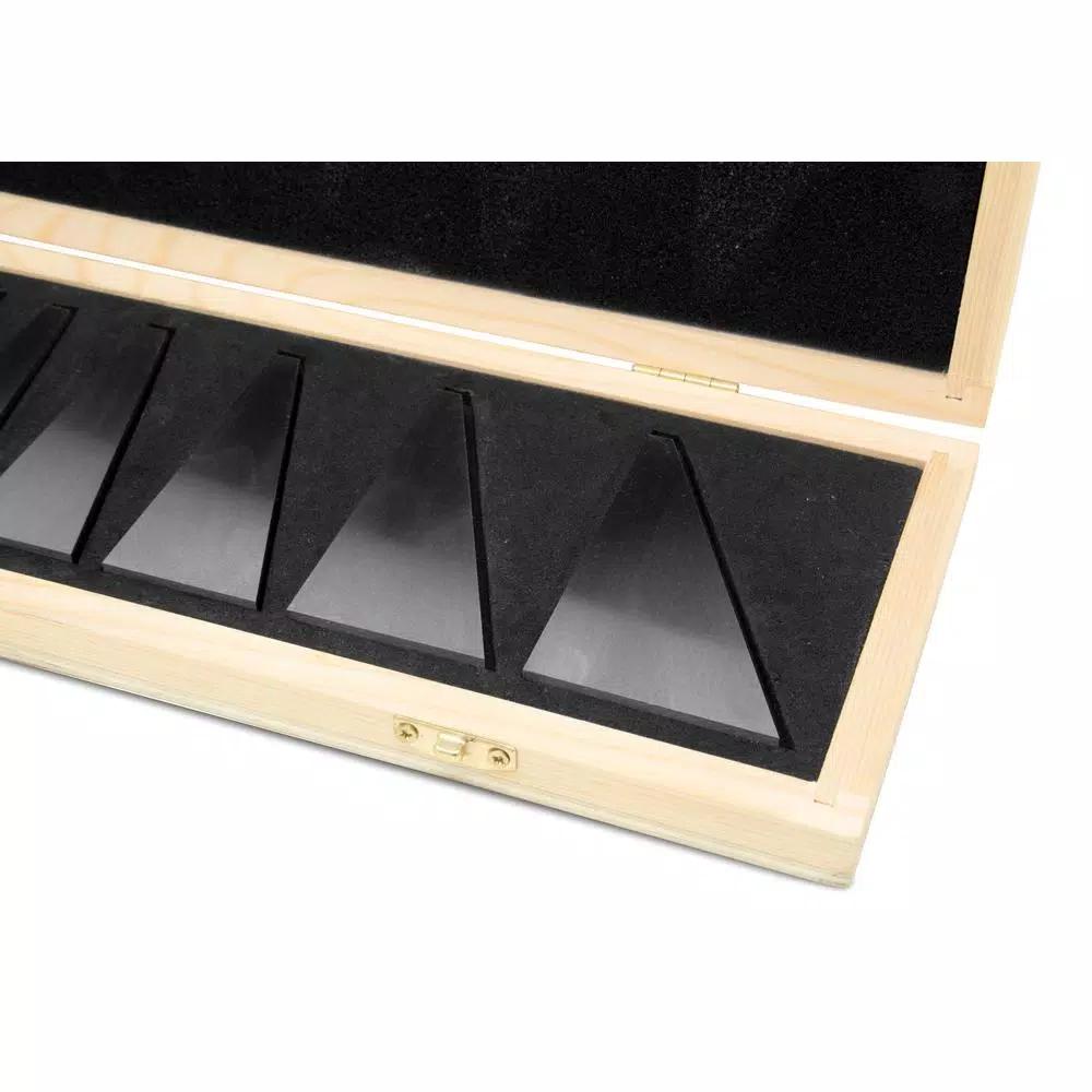 WEN 12-Piece Steel Angle Gauge Block Set with Hard-Shell Carrying Case