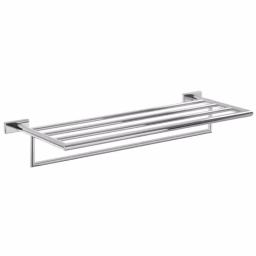 Nameeks Boutique Hotel 1-Bar Towel Rack, Polished Chrome Brass thumbnail 2