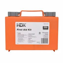 HDX 180-Piece First Aid Kit with Clear Protective Case thumbnail 4