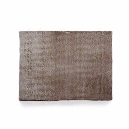 Noble House Lanford Light Brown Faux Fur Throw Blanket, 50 x 60 in. thumbnail 1