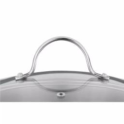 BergHOFF Essentials Comfort 3.3 qt. Round Stainless Steel Casserole Dish with Glass Lid thumbnail 3