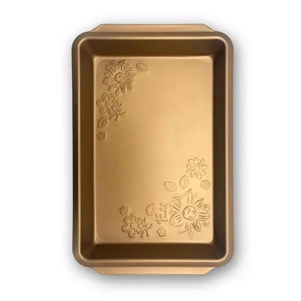 Gibson Home Gibson Country Kitchen Copper Embossed Carbon Steel 13.75 in. Roasting Pan
