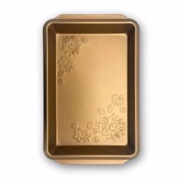 Gibson Home Gibson Country Kitchen Copper Embossed Carbon Steel 13.75 in. Roasting Pan thumbnail 1