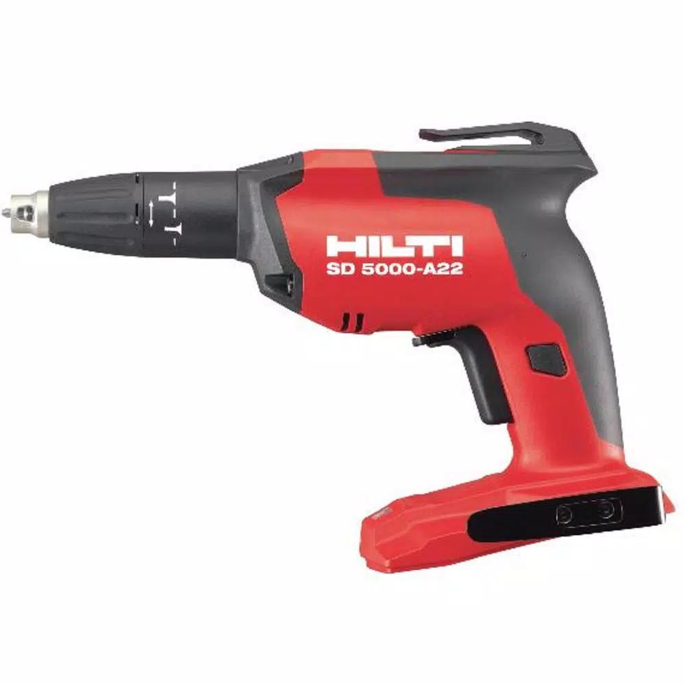 Hilti SD 5000-A22 22V Brushless Cordless High Speed Drywall Screwdriver, 1/4 in. Hex (Tool Only)
