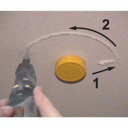 Calculated Industries Center Mark Drywall Recessed Light Fixture Locator Tool Kit, 3-Piece thumbnail 5