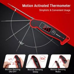 ThermoPro TP-19 Waterproof Digital Instant Read Meat Thermometer for BBQ Grill and Smoker thumbnail 8