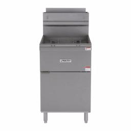 Magic Chef 52 Qt. Stainless Steel Commercial Natural Gas Deep Fryer, 150,000 BTU, 5 Burners thumbnail 1