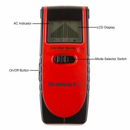 Stalwart 3-in-1 Metal, Live Wire, and Stud Detector thumbnail 3