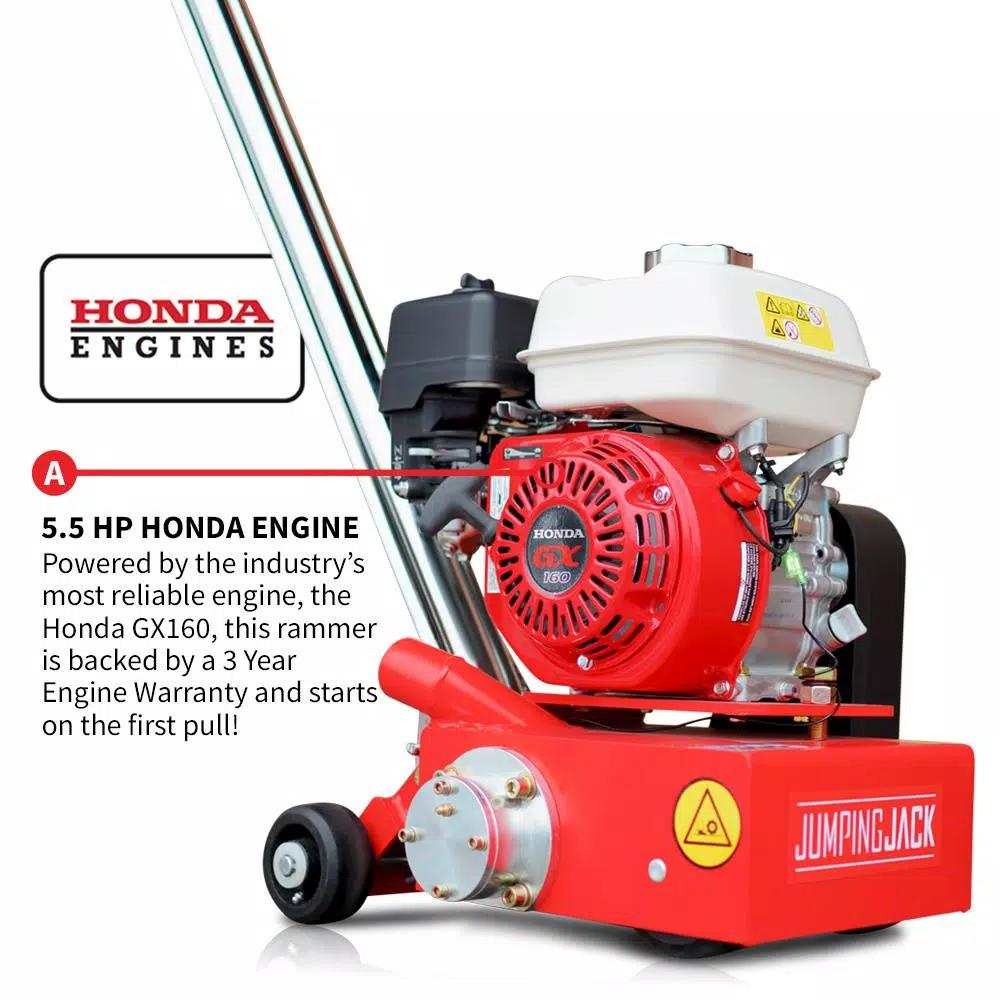Unbranded JXSCAR-8H Concrete Scarifier Planer with 5.5 HP Honda Engine and Tungsten Carbide Teeth