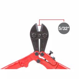 TEKTON 12 in. Bolt Cutter with Compound Action and Hardened Alloy Steel Jaws thumbnail 10