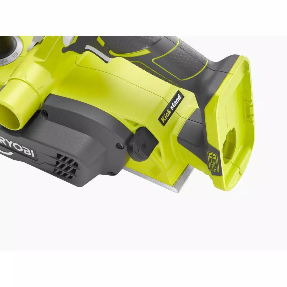 RYOBI 18V ONE+ Cordless 3-1/4 in. Planer with 1.5 Ah Lithium-Ion Battery