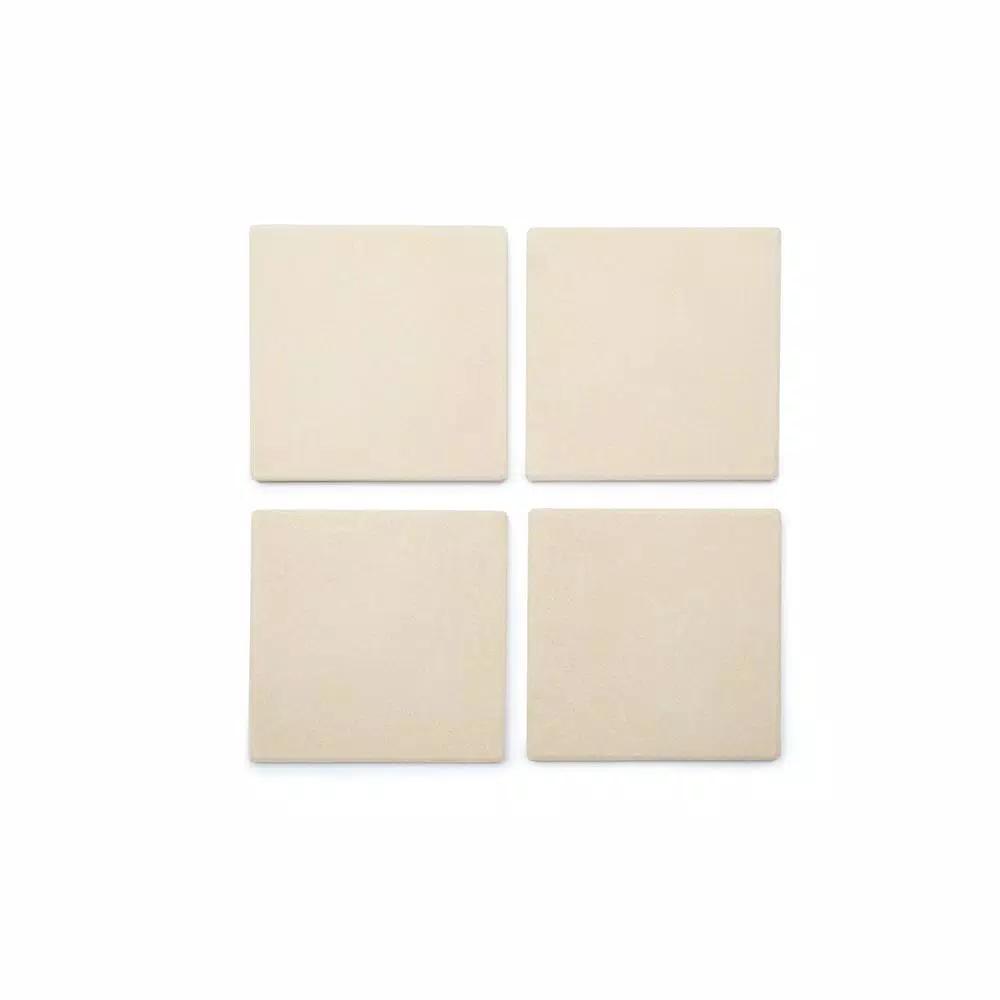 Outset Cordierite Pizza Grill Stone Tiles, Set of 4