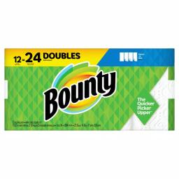 Bounty Select-A-Size White Paper Towels, 12 Double Rolls thumbnail 1