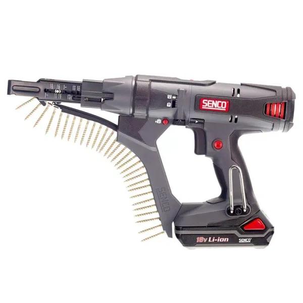 Senco DS312 18V Lithium-Ion Cordless Screw Gun, 2500 RPM, 1/4 in. Chuck