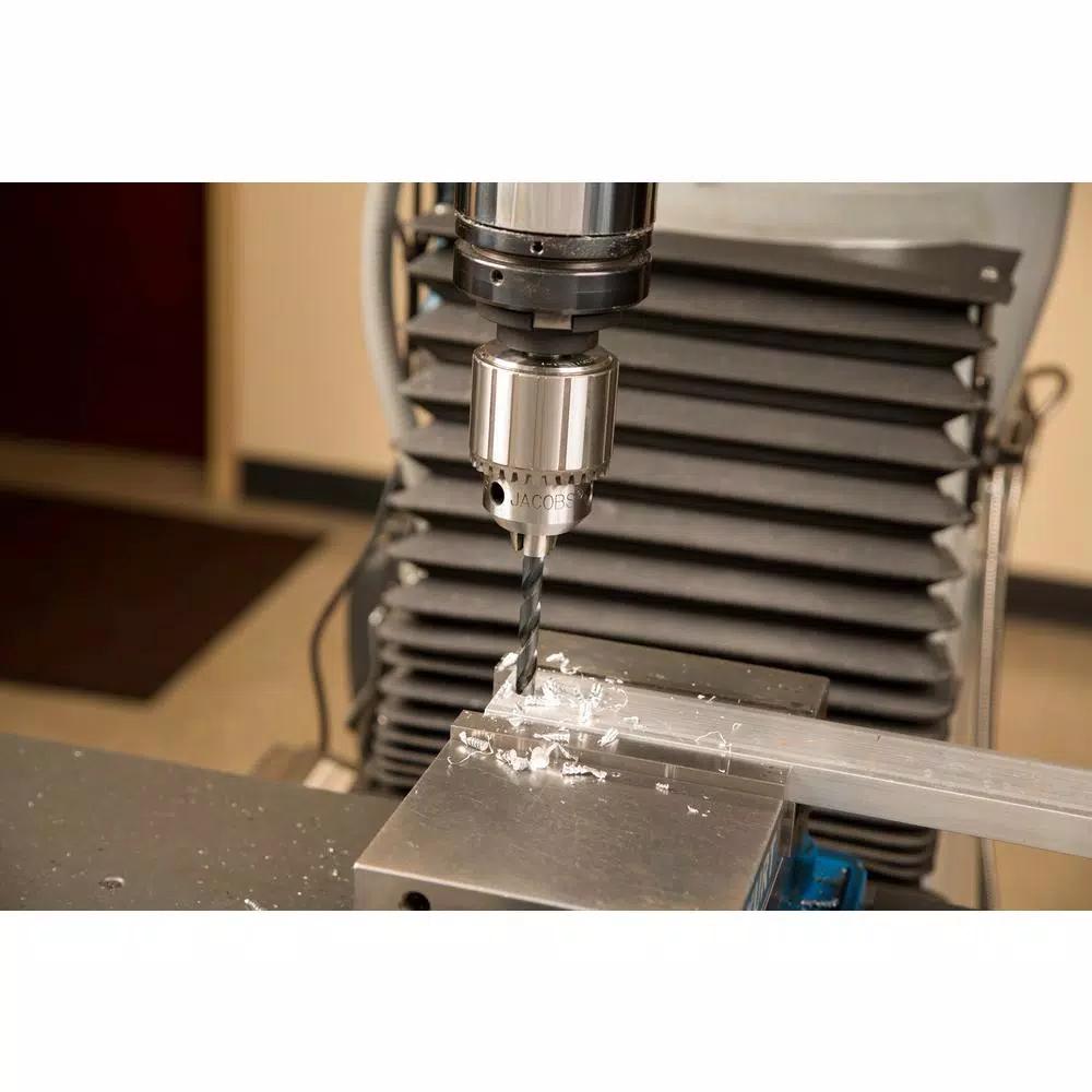 Jacobs Stainless Steel Chuck, 1/4 in. to 3/8 in. Capacity
