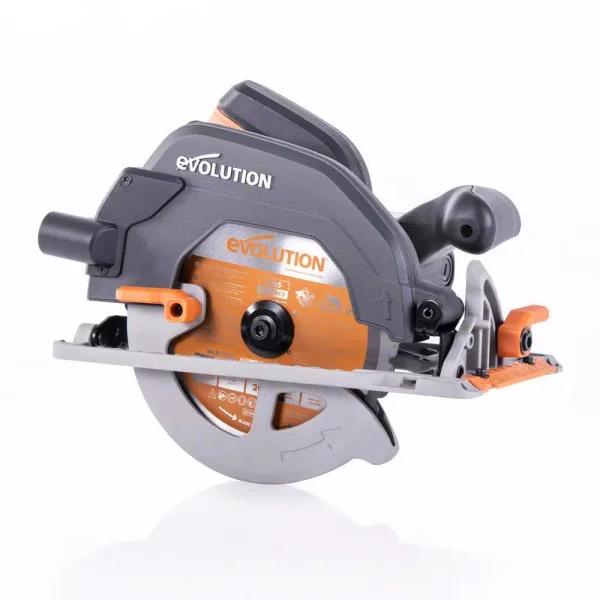 Evolution Power Tools Evolution R185CCS 15 Amp 7-1/4 in. Multi-Material Circular Saw with LED Light and Electric Brake