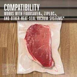 Weston 8 x 12 in. Quart Vacuum Sealer Bags, 66-Pack thumbnail 6