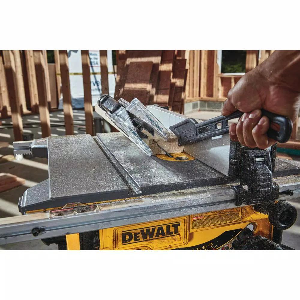 DEWALT 8-1/4 in. 15 Amp Corded Compact Jobsite Table Saw with Bonus Stand