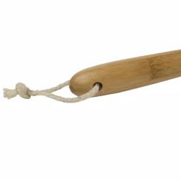 Home Basics 1.75 in. Bamboo Window Squeegee with Rubber Blade and Handle thumbnail 3