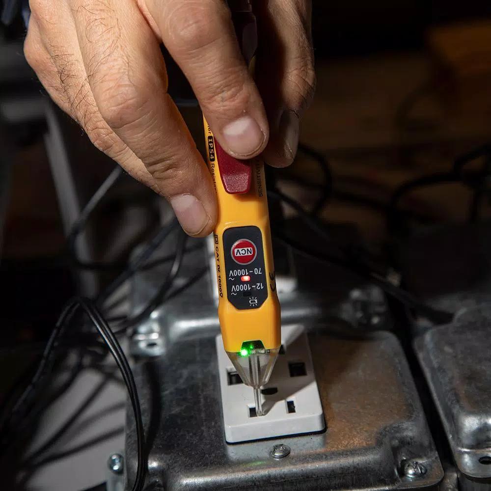 Klein Tools 3-Piece Electrical Tester Set: Non-Contact Voltage, AC/DC Voltage & GFCI Receptacle Tester