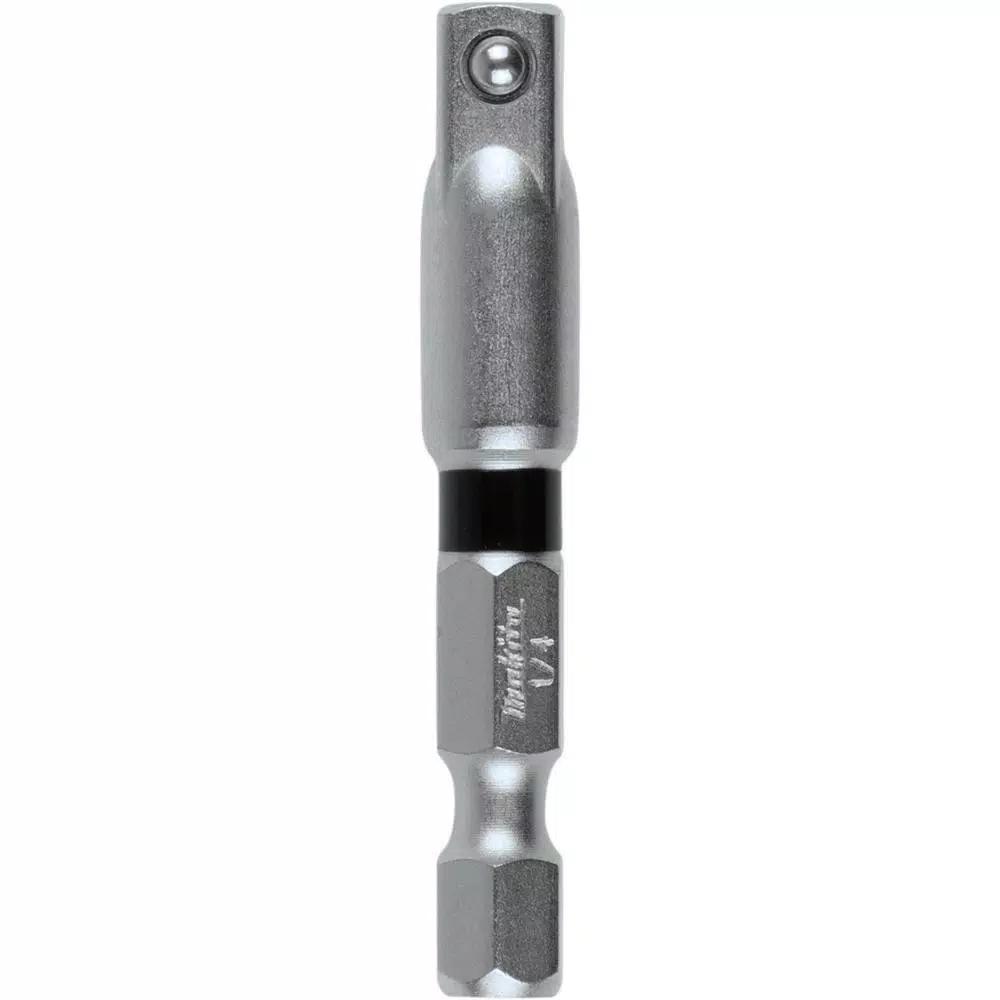 Makita ImpactXPS 1/4 in. Square 2 in. Socket Adapter Bulk (10-Pack)
