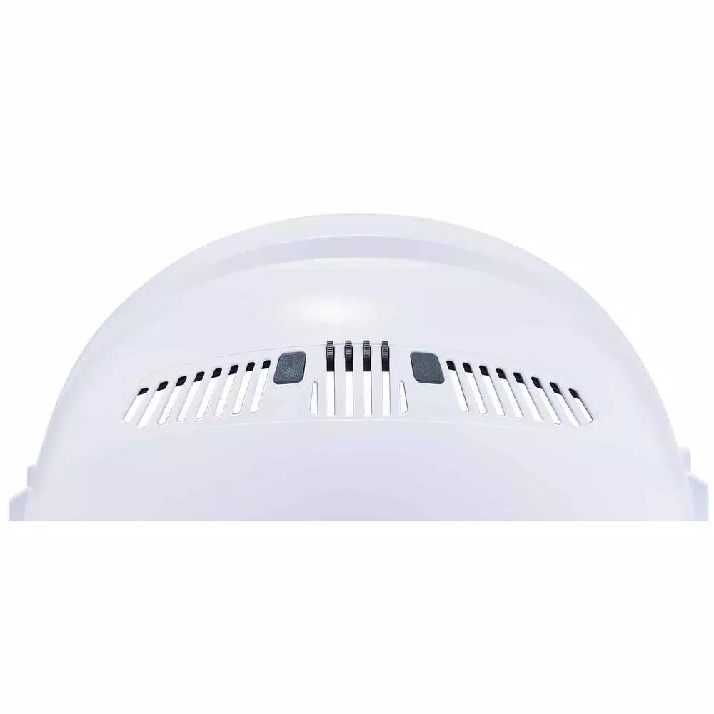 Ergodyne Skullerz 8973 Class C Full Brim Vented Hard Hat with Ratchet Suspension - White
