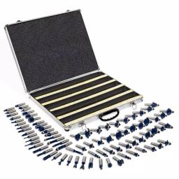 Stark 80-Piece Tungsten Carbide Multi-Purpose Router Bit Set with Aluminum Carrying Case thumbnail 2