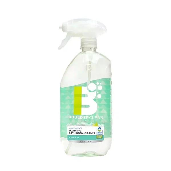 BOULDER CLEAN Clean PURE Foaming Bathroom Cleaner, Sweet Lime, 28 oz.