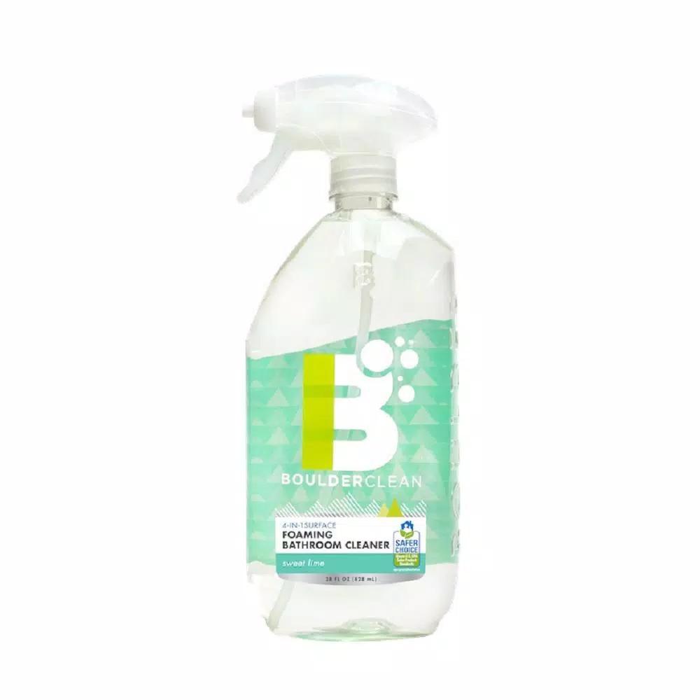 BOULDER CLEAN Clean PURE Foaming Bathroom Cleaner, Sweet Lime, 28 oz.