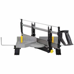 Stanley 27.75 in. Adjustable Angle Clamping Miter Box with 22 in. Saw thumbnail 9