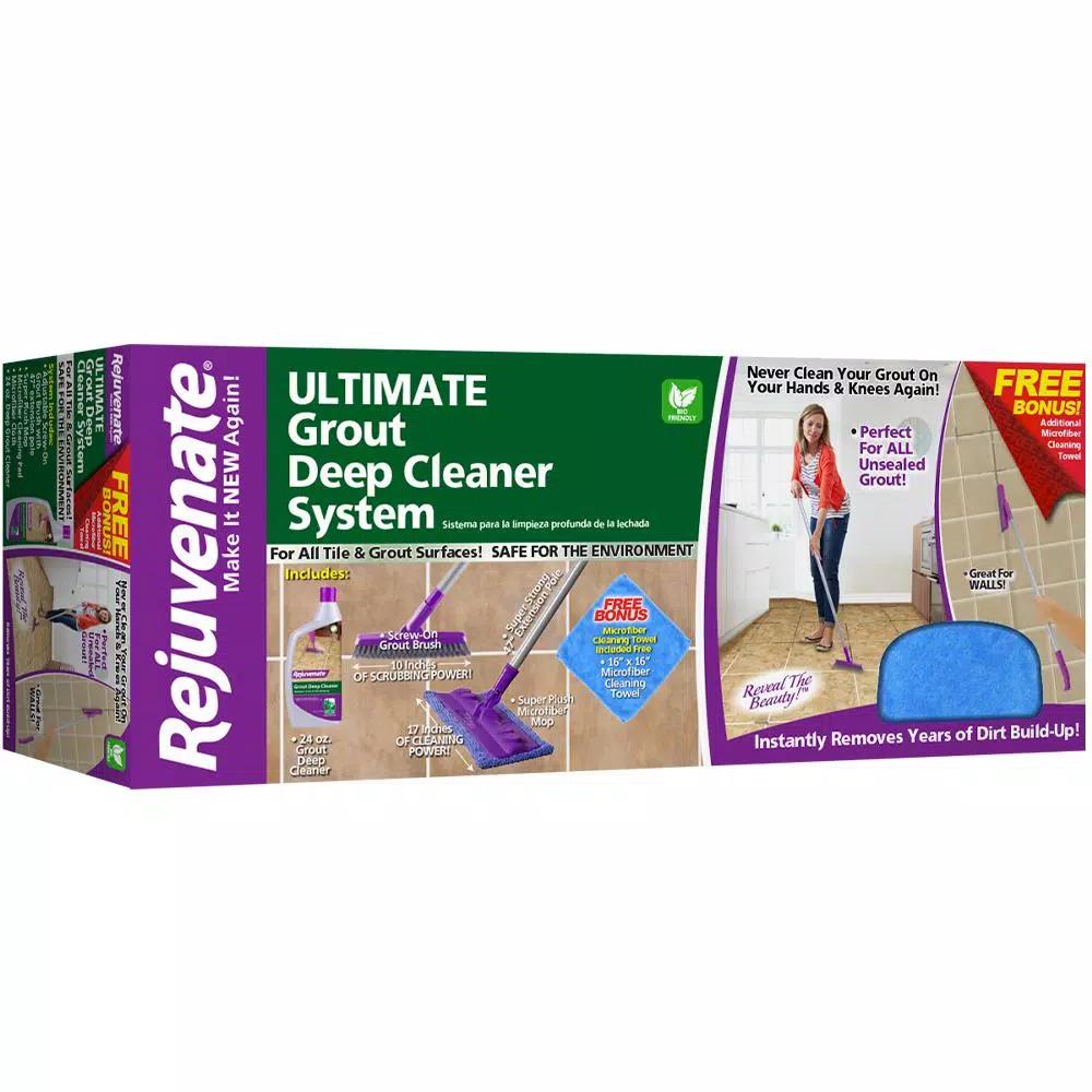 Rejuvenate Ultimate Grout Deep Cleaner System for Tile and Stone Floors