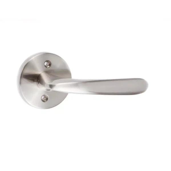Sure-Loc Hardware Torino Modern Satin Nickel Passage Lever for Hall and Closet Doors