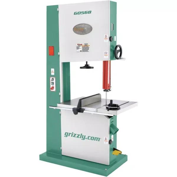 Grizzly Industrial 24-Inch Industrial Vertical Bandsaw, 5 HP, 220V Single-Phase