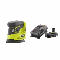 RYOBI 18V ONE+ Corner Cat Finish Sander Kit with 2.0 Ah Battery and Charger thumbnail 1