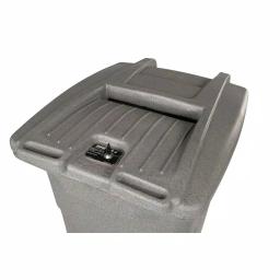 Toter 64 Gal. Graystone Wheeled Secure Document Cart thumbnail 8