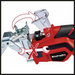 Einhell 18V PXC Cordless 6 in. Pruning Saw Kit with 3.0 Ah Battery and Fast Charger thumbnail 6