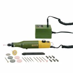 Proxxon MICROMOT 50/E Rotary Tool Model Building and Engraving Set with 6 Steel Collets thumbnail 1